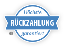 Höchste Rückzahlung garantiert