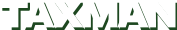 Taxman Schriftzug